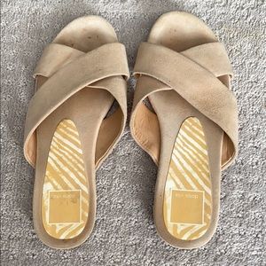 Dolce Vita rose slides